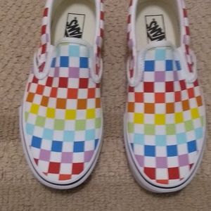 Vans shoes multicolor size US men 8 women US 9.5